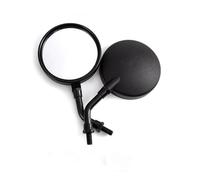 auto Specchietti Retrovisori Per Moto 8/10MM Cafe Racer Specchietto Laterale Per Vespa LX 150 GT60 PX 125 MP3 Accessori(Palo corto nero)