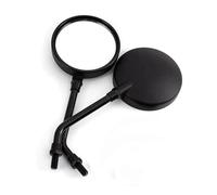 auto Specchietti Retrovisori Per Moto 8/10MM Cafe Racer Specchietto Laterale Per Vespa LX 150 GT60 PX 125 MP3 Accessori(Palo lungo nero)
