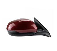 Auto Specchietto Riscaldante Per Vezel Per HRV XRV Specchietto Retrovisore Auto A 8 Fili Gruppo Specchietto Retrovisore Elettrico Pieghevole Lente Specchio Riscaldante(Rosso,Giusto)