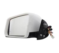 Auto Specchio Esterno Gruppo Specchietto Retrovisore Laterale Per Mercedes Per Benz X164 W164 GL320 ML320 ML63 ML350 Direzione Vetro Angolo Cieco 1648105193(Bianco Sinistra)