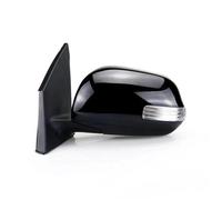 Auto Specchio Esterno Per Toyota Per RAV4 2010-2013 Headting Copertura Specchietto Retrovisore Indicatore Direzione Lampada Vetro Laterale Gruppo Assemblaggio(9pin Left Black10)