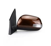 Auto Specchio Esterno Per Toyota Per RAV4 2010-2013 Headting Copertura Specchietto Retrovisore Indicatore Direzione Lampada Vetro Laterale Gruppo Assemblaggio(9pin Left Brown16)