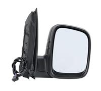 Auto Specchio Esterno Specchietto Retrovisore A 5 Pin Per VW Per CADDY Per MK3 2004 2005-2015 Per MK4 2015-2020 Nero Testurizzato(R)