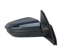 Auto Specchio Esterno Specchietto Retrovisore Laterale Per Civic 2016-2020 Specchietti A 3 Pin Gruppo Di Vetro Telaio Copertura Lente Pieghevole Manualmente(Dark blue right)