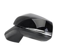 Auto Specchio Esterno Specchietto Retrovisore Laterale Per Toyota Per RAV4 2019-2022 Cornice Copertura Lente Lampada Indicatore Direzione Vetro Riscaldato(8pins black L)