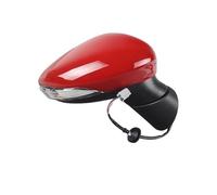 Auto Specchio Esterno Specchietto Retrovisore Per Auto Specchietti Retrovisori Laterali Regolazione Lente 5 Cavi Per Ford Per Fiesta 2009-2015(Red righ)