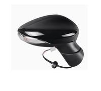 Auto Specchio Esterno Specchietto Retrovisore Per Auto Specchietti Retrovisori Laterali Regolazione Lente 5 Cavi Per Ford Per Fiesta 2009-2015(Black right)