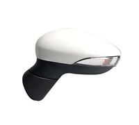 Auto Specchio Esterno Specchietto Retrovisore Sinistro Destro Per Ford Per Fiesta 2009-2017 MK7 MK8 2008-2012 Automatico Spia Luminosa Pieghevole Manuale(White Left Side)