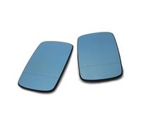 Auto Specchio Vetro Lente Per BMW Per E46 Per 1998-2006 Specchietto Retrovisore Laterale Riscaldato Vetro Riscaldante Sbrinamento Specchietto Retrovisore Laterale Lamiera(1pc Left)