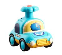 Auto Spingi e Vai, Auto Push Top - Macchinina a spinta dei cartoni animati - giocattolo push and go per bambini, auto giocattolo per bambini dal design cartoon, auto stampa dinosauro con fischiet