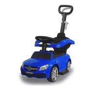 Auto Spinta Mercedes-Benz AMG C63 Blu 3 in 1 per Bambini - Nouvo