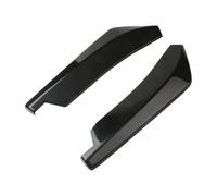 Auto Spoiler davanti e dietro Paraurti Posteriore Anteriore Universale Auto | Striscia Spoiler Diffusore Splitter Protezione Antigraffio Alette Estensione Gonna Laterale(Black)