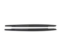 Auto Spoiler davanti e dietro Per BMW Serie 5 G30 G31 2017 2018 2019 | Spoiler Per Auto Con Splitter Per Labbra Paraurti MagicKit 2 Pezzi Nero Lucido