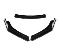 Auto Spoiler Frontali 3 Pezzi Paraurti Anteriore Spoiler Piastra Di Protezione Labbro Per Skoda Per Superb 2016-2018 Striscia Decorativa Mento Pala(Nero lucido)