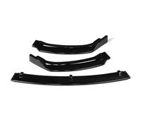 Auto Spoiler Frontali 3PCS Car Front Bumper Lip Splitter Body Kit Bumper Lip Deflector Lips For BMW For 3 Series F30 F35 2016-2019(Nero lucido)