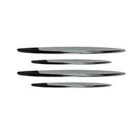 Auto Spoiler Frontali 4 Pz Auto Paraurti Anteriore Lip Splitter Spoiler Decorare Per Mercedes Per Benz GLC-Class X254 GLC260 300 AMG 2023 +(Argento)