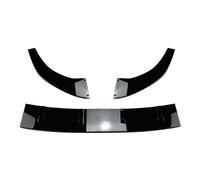 Auto Spoiler Frontali Car Front Bumper Lip For VW For Golf 7 MK7 GTI R For 2013 2014 2015 2016 Diffuser Spoiler Splitter Guard Cover(Nero lucido)