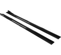 Auto Spoiler Frontali Gonna Laterale Auto 8 Pezzi Splitter Alette Spoiler Per LEXUS IS200T IS250 IS350 ISF GS350 GS450H NX200T NX300H RC-F Labbro Paraurti Anteriore(Nero)