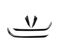 Auto Spoiler Frontali Kit Aerodinamico Paraurti Anteriore Ali Laterali Canard Per VW Per Golf MK7 7 GTI R 2013-2016 Esterno Auto In Stile(Nero lucido)