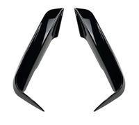 Auto Spoiler Frontali Labbro Laterale Del Paraurti Anteriore Per BMW Per La Serie 3 F30 F31 2012-2018 320i 325i 335i Copertura Della Luce Di Nebbia Splitter Air Vent(Nero lucido)