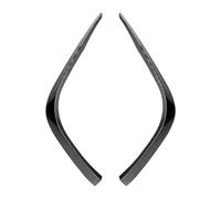Auto Spoiler Frontali Paraurti Anteriore Lato Air Vent Copertura Trim Per Toyota Per Camry 8th SE XSE 2018-2023 Sport Lampada Della Nebbia Di Aspirazione Cappa Splitter Kit Telaio(Look in carbonio)