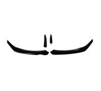 Auto Spoiler Frontali Paraurti Anteriore Lip Spoiler Splitter Canard Vents Per Mercedes Per Benz CLA C117 X117 CLA200 220 250 CLA45 AMG 2015-2018(Set Gloss Black)