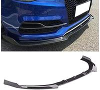 Auto Spoiler Frontali Paraurti Anteriore Splitter Labbro Inferiore Per AUDI A3 S3 8V 2014 2015 2016 | Parti aerodinamiche Esterne per Auto