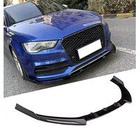 Auto Spoiler Frontali Paraurti Anteriore Splitter Labbro Inferiore Per AUDI A3 S3 8V 2014 2015 2016 | Parti aerodinamiche Esterne per Auto