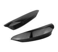 Auto Spoiler Frontali Paraurti Anteriore Spoiler Air Vent Trim Copertura Per Mercedes Per Benz Per W213 C238 E180 E200 Per E220 E250 Per AMG 2016-2019 Spoiler anteriore per auto(Nero lucido)