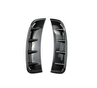 Auto Spoiler Frontali Paraurti Anteriore Uscita Aria Adesivi Trim Cover Per Mercedes Per Benz Classe A W177 A180 A200 A220 A250 Sport(Look in carbonio)
