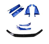 Auto Spoiler Frontali Per Accord 2018 2019 2020 Spoiler Paraurti Anteriore Auto E Diffusore Posteriore Copertura Laterale Protezione Coperchio Canard Labbro Paraurti Anteriore(Blu)
