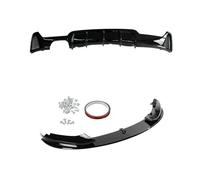 Auto Spoiler Frontali Per BMW F32 Serie 4 Coupé F33 Per Cabrio F36 Per Gran 2014-2019 Spoiler Paraurti Anteriore E Splitter Posteriore Labbro Paraurti Anteriore(Nero lucido)