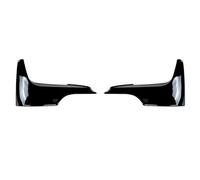 Auto Spoiler Frontali Per BMW Serie 1 E82 1M 2011-2013 Paraurti Anteriore Splitter Laterale Copertura Labbro Spoiler Inferiore Presa D'aria Trim Labbro Paraurti Anteriore(Nero lucido)