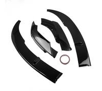 Auto Spoiler Frontali Per BMW Serie 5 F10 Per M5 2012-2016 Paraurti Anteriore Auto Spoiler Labbro E Angolo Inferiore Presa D'aria Laterale Splitter Labbro Paraurti Anteriore(Nero lucido)