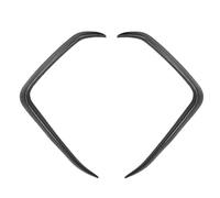 Auto Spoiler Frontali Per BMW X6 Pre G06 2019-2022 Paraurti Anteriore Auto Lama Anteriore Coltello Spoiler Splitter Adesivo Modifica Esterna Labbro Paraurti Anteriore(Carbone nero)