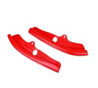 Auto Spoiler Frontali Per Dodge Per Challenger R/T Scat Pack 2015-2020 2x Paraurti Anteriore Lip Shovel Body Kit Diffusore Spoiler Splitter Labbro Paraurti Anteriore(Rosso)