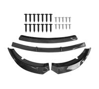 Auto Spoiler Frontali Per Dodge Per Charger 2015-2021 Spoiler Anteriore Per Auto Paraurti Anteriore Splitter Pala Modifica Protezione Esterna Labbro Paraurti Anteriore(Carbone nero)