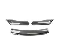 Auto Spoiler Frontali Per Mazda Car Front Bumper Lip Spoiler Body Kit Decorative Bumper Canard Lip Splitter Sedan Larghezza Sotto 176cm Labbro Paraurti Anteriore(Carbone nero)