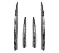 Auto Spoiler Frontali Per Mercedes Per Benz CLE Coupe 2024+ C236 CLE260 300 Spoiler Splitter Anteriore Adesivo Auto ABS Parti Esterne Labbro Paraurti Anteriore(Guardia in fibra di carbonio)