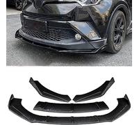 Auto Spoiler Frontali per Toyota C-HR 2018-2022, Paraurti Anteriore Spoiler Labbro Splitter Diffusore Lip Inferiore Body Kit, Auto Trim Accessori,Carbon Fiber Look