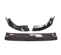 Auto Spoiler Frontali Per Toyota Per RAV4 2019-2023 Paraurti Anteriore Auto Spoiler Inferiore LipSplitter Mento Lama Piastra Bordo Trim Protettore Labbro Paraurti Anteriore(Carbone nero)