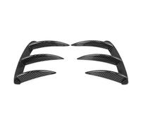 Auto Spoiler Frontali Splitter Per Paraurti Posteriore Prese D'aria Canard Labbro Di Ricambio Per Mercedes Per Benz Per W176 A200 A250 A260 A45 AMG(Stile carbonio)