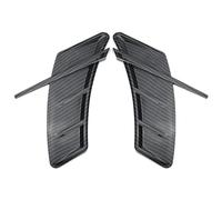 Auto Spoiler Frontali Spoiler Laterale Per Auto Bocchetta Di Uscita Dell'aria Finitura Per A3 A4 B8 A5 A6 C6 C7 A7 S3 S4 S5 S6 RS3 RS4 RS5 RS6 Labbro Paraurti Anteriore(Carbone nero)