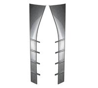 Auto Spoiler Laterale Lunotto Per Serie 3 Per G21 Touring 2019-2024 Tronco Tuning 2 Pezzi ABS Lunotto Posteriore Spoiler Laterale Ali Splitter(Carbon Look)