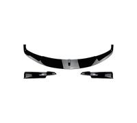 Auto Spoiler Paraurti Anteriore Per Serie 3 F30 F31 M-Tech 320i 2013-2019 Paraurti Anteriore Auto Splitter Diffusore Labbro Body Kit Spoiler Front Bumper Lip Splitter(Glossy Black)