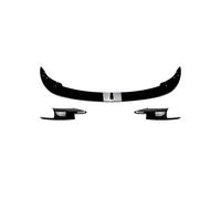Auto Spoiler Paraurti Anteriore Per Serie 5 F10 F11 Per M5 2011-2017 Paraurti Anteriore Auto Labbro Inferiore Angolo Diffusore Splitter Spoiler Front Bumper Lip Splitter(Glossy Black)