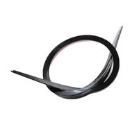 Auto Spoiler Paraurti Posteriore Per Auto, Spoiler Posteriore Universale, Striscia Per Paraurti, Sopracciglio Ruota, Adesivo Multiuso Per Tesla Alettone Auto(1.5m Bright Black)