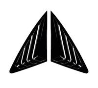 Auto Spoiler Per Finestrino Laterale Accessori Per La Copertura Della Visiera Per Finestrini Laterali Posteriori Dell'auto Per Audi Per Q3 Sportback 2019-2024(Gloss Black)