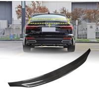 Auto Spoiler Posteriori per Audi A6 C8/A6L/S6 2019 2020 2021,Alettone Posteriore Tuning Parte Baule Posteriore Coperchio Ali Parti Styling Carrozzeria
