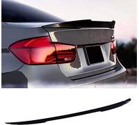 Auto Spoiler Posteriori per BMW Serie 4 Series 4er F36 Gran Coupé 4-Door 2013-2021, Alettone Assemblare Posteriore Anticorrosione Antigraffio Rear Decorazione Accessori,Bright Black